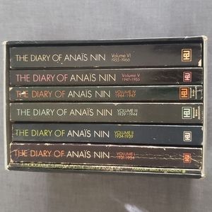 Vintage Book Set Diary Of Annais Niin